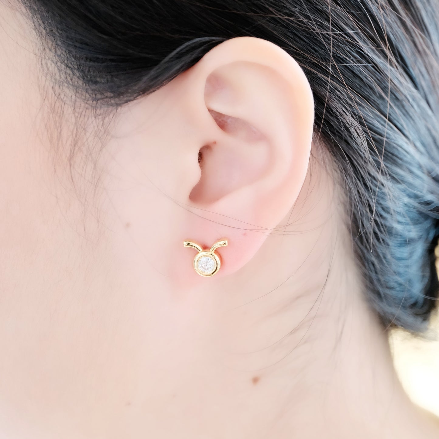 Celestial Whisper - Taurus Constellation Earring - Your Talisman of Timeless Light