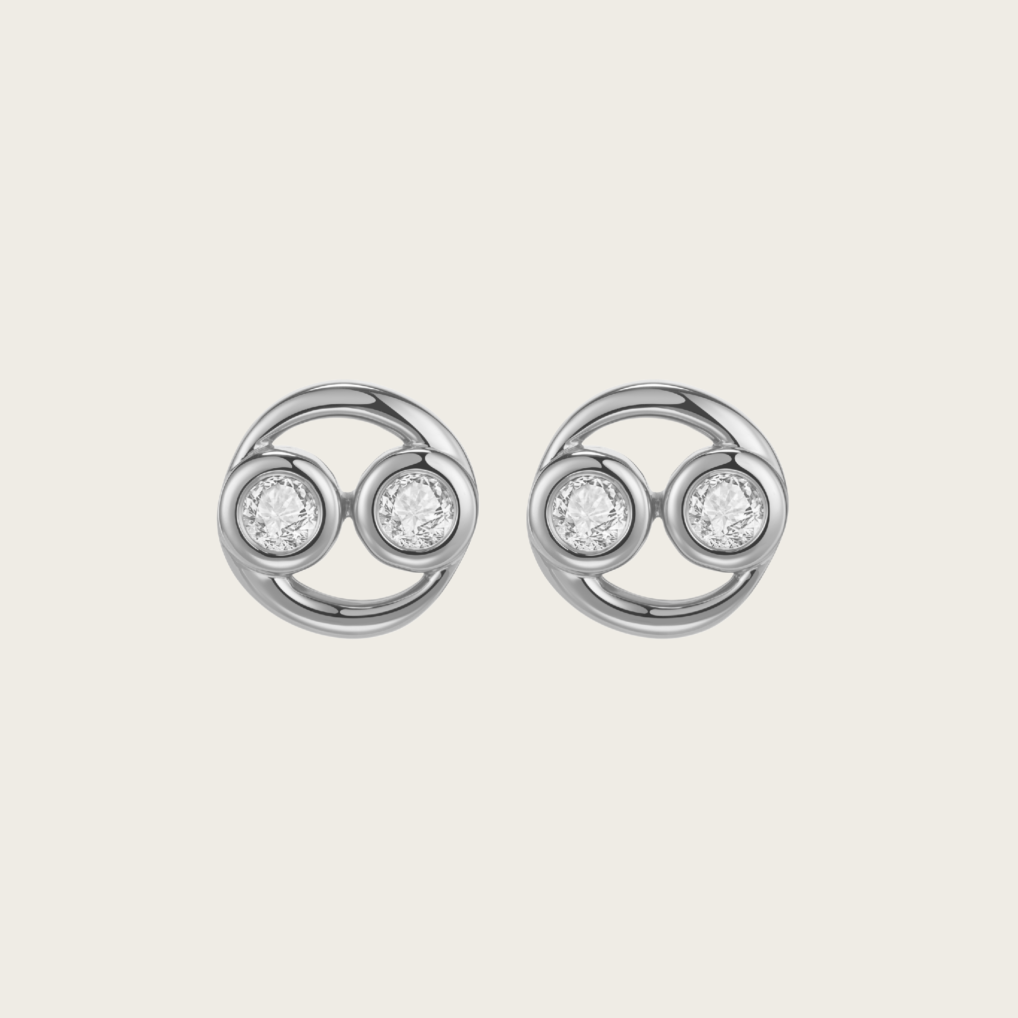 Celestial Whisper - Cancer Constellation Earring - Your Talisman of Timeless Light