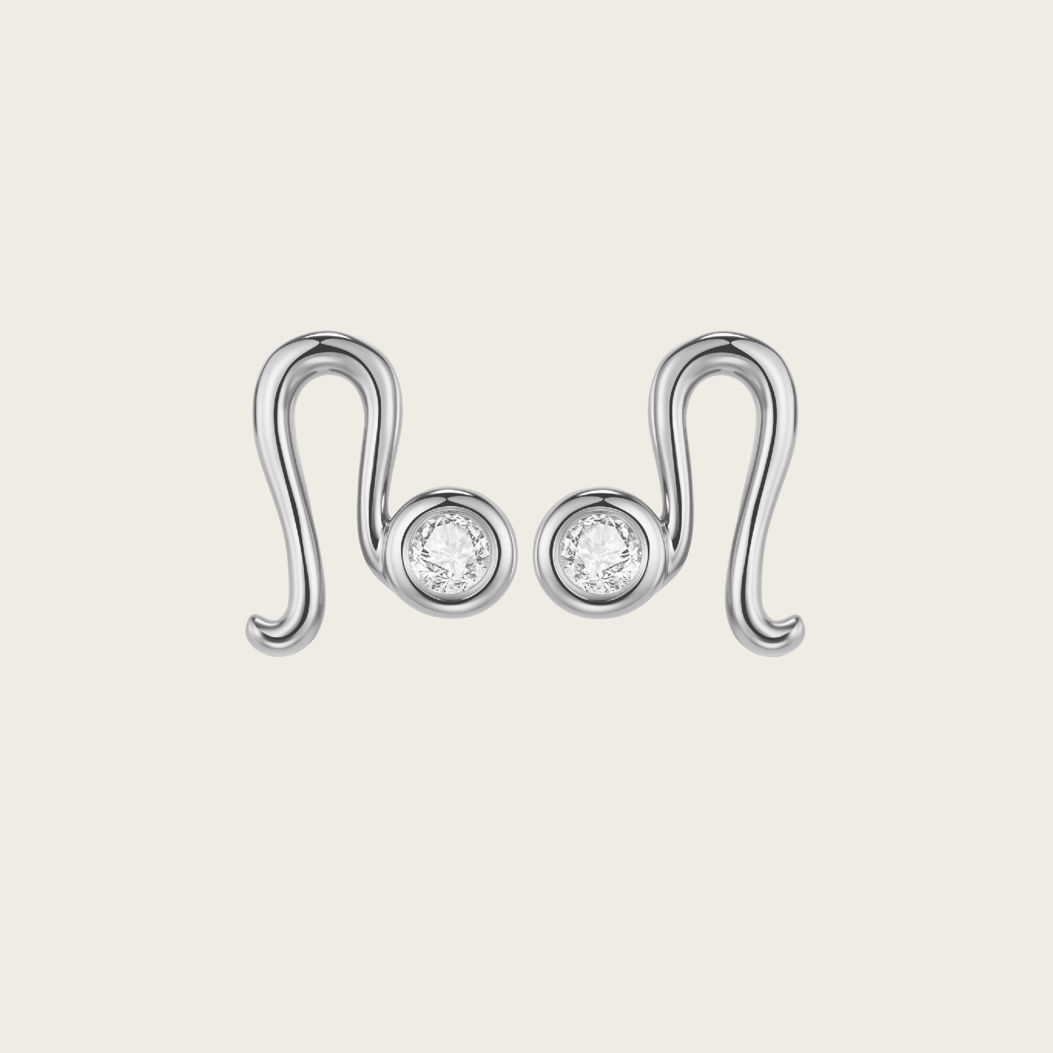 Celestial Whisper - Leo Constellation Earring - Your Talisman of Timeless Light