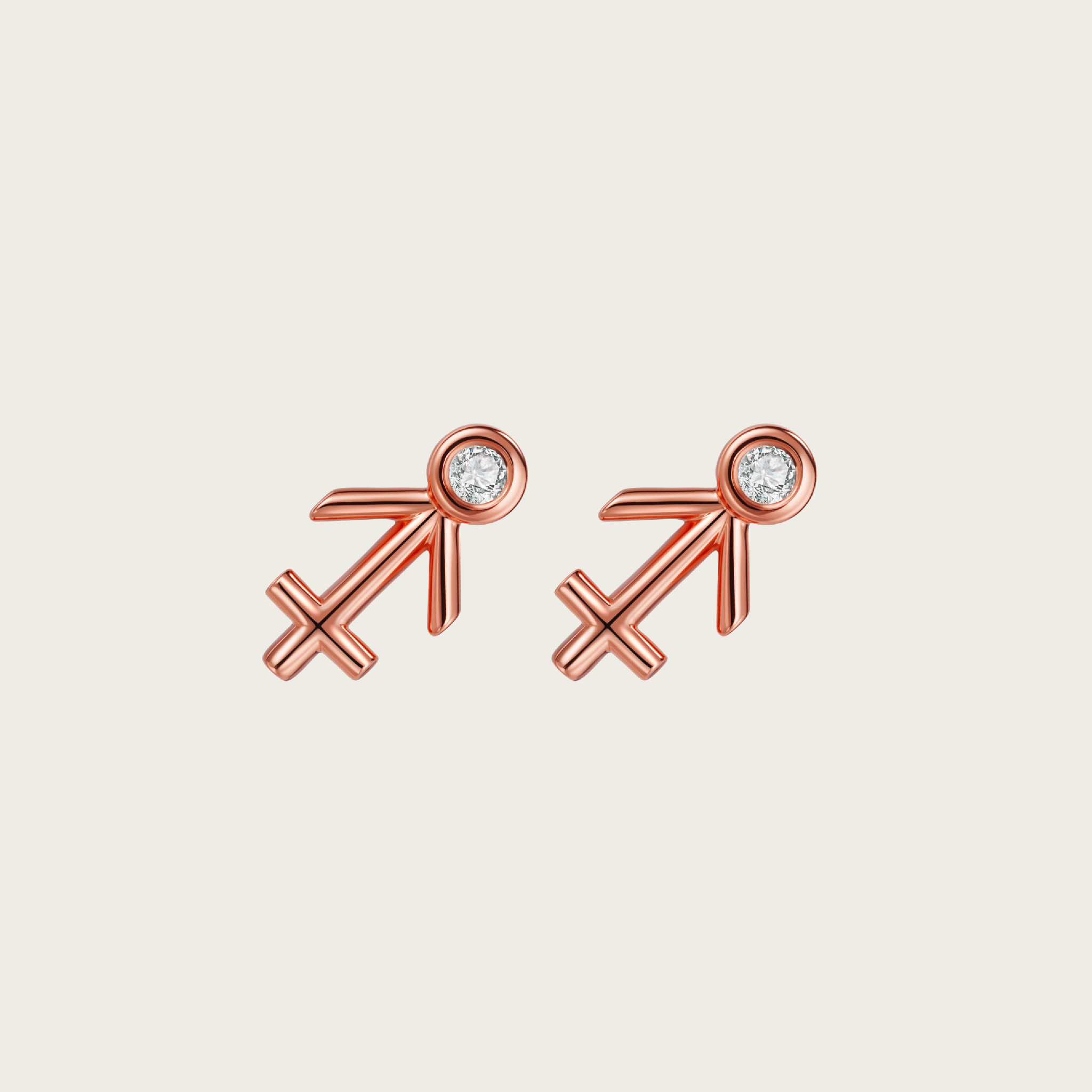 Celestial Whisper - Sagittarius Constellation Earring - Your Talisman of Timeless Light