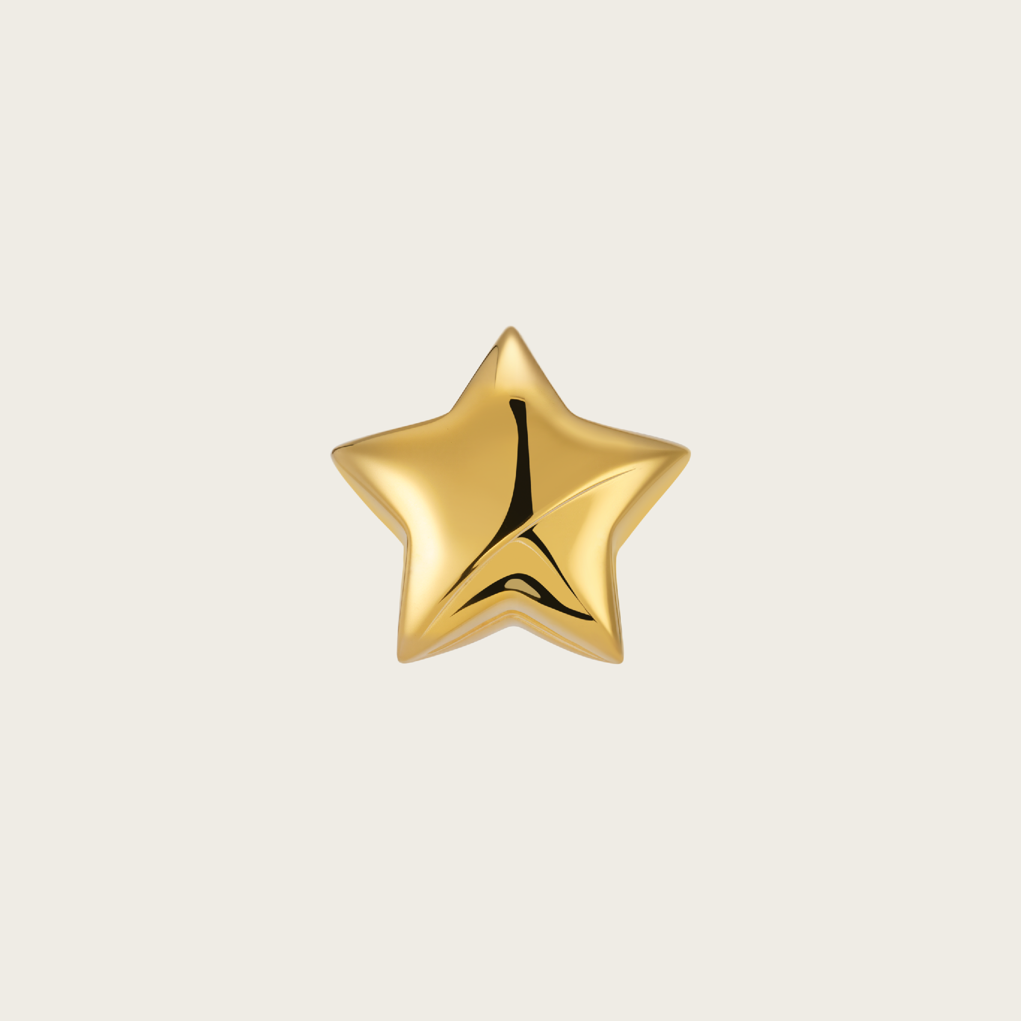 18k Gold Vermeil, stud