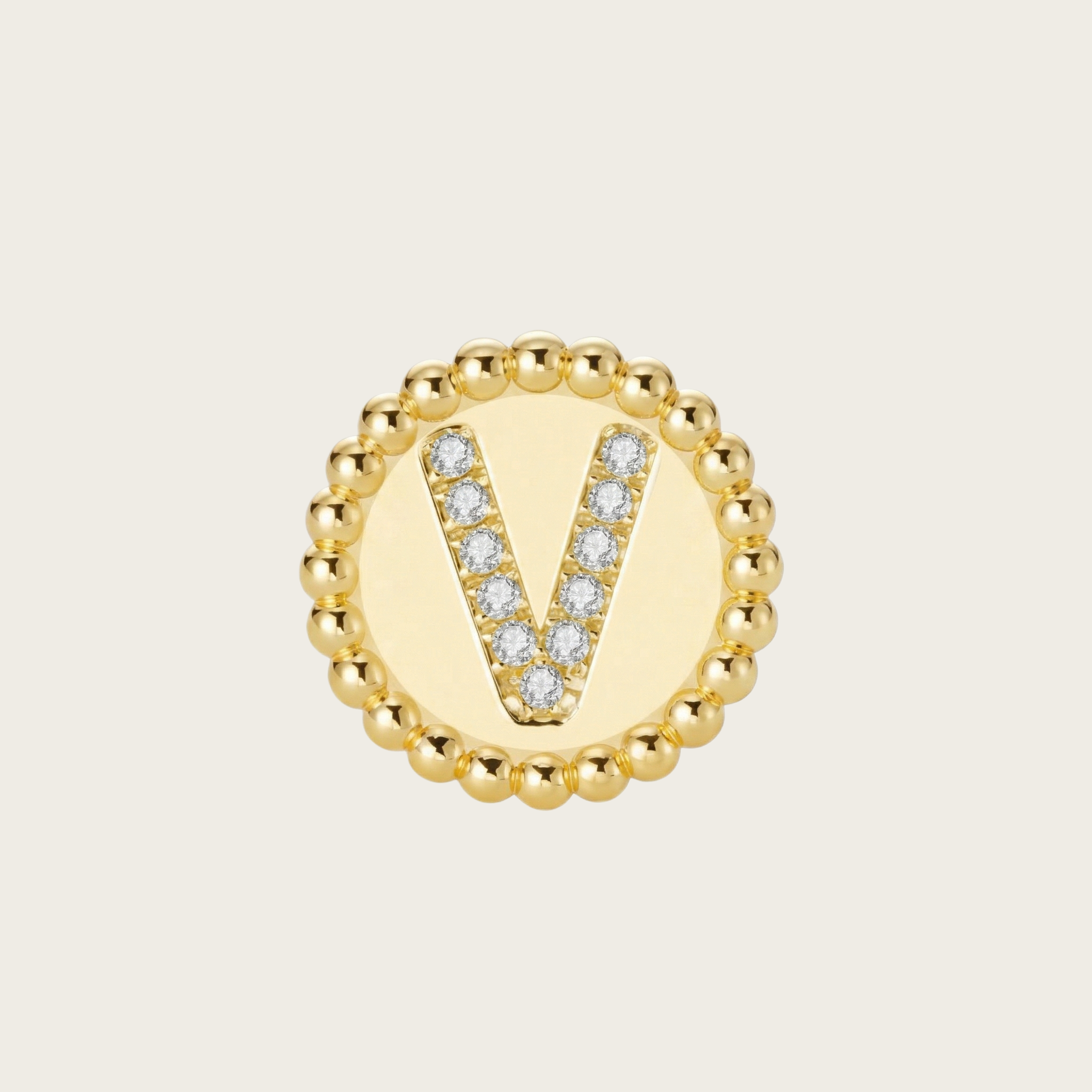 18k Gold Vermeil, V