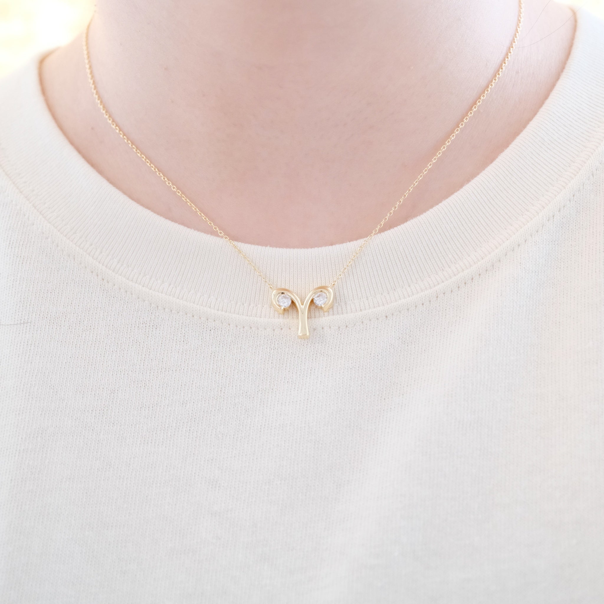 Celestial Whisper - Aries Constellation Necklace - Your Talisman of Timeless Light