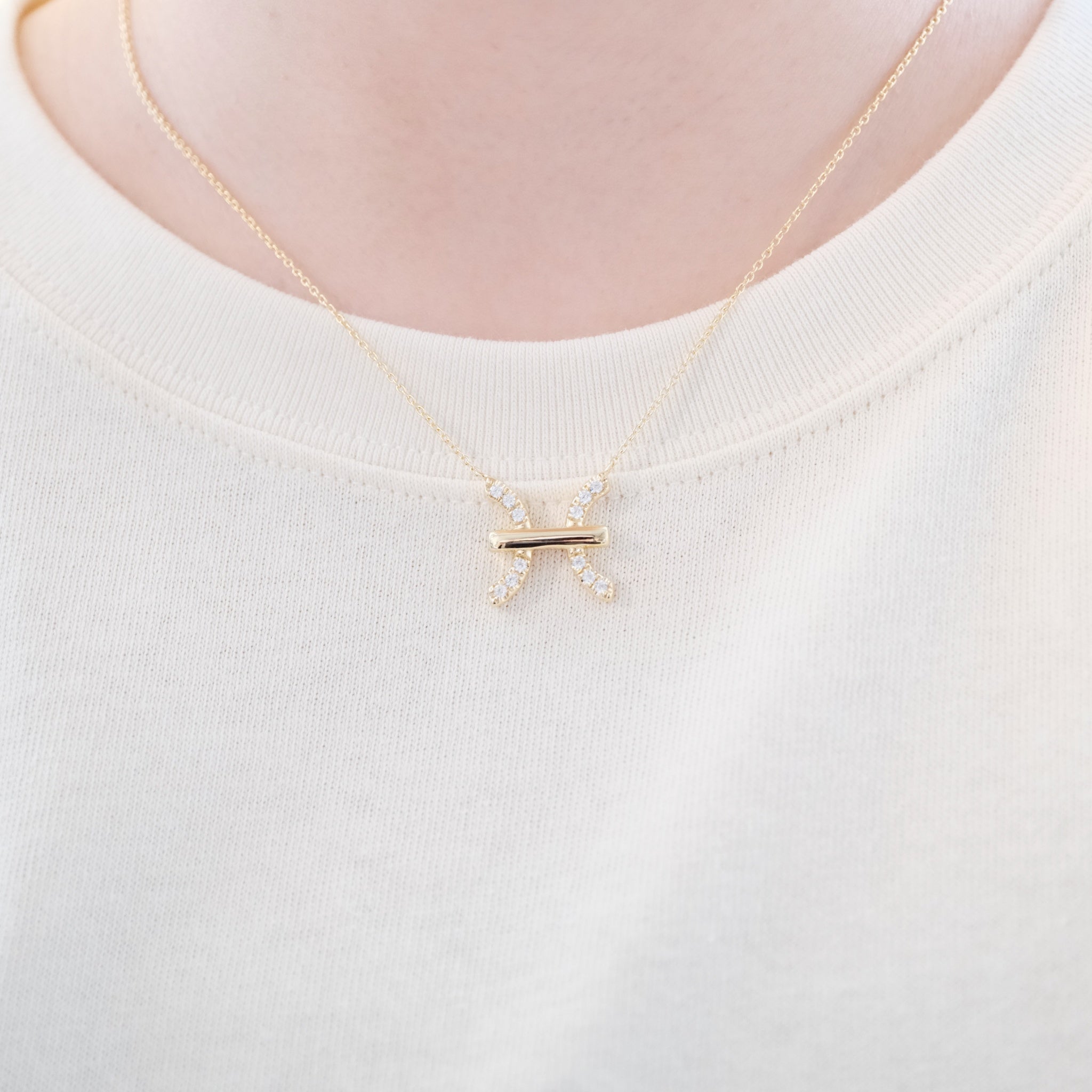 Celestial Whisper - Pisces Constellation Necklace - Your Talisman of Timeless Light