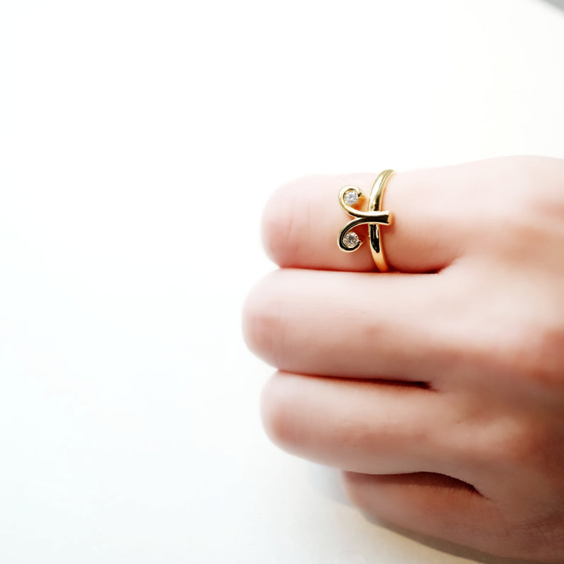 Celestial Whisper - Aries Constellation Ring - Your Talisman of Timeless Light
