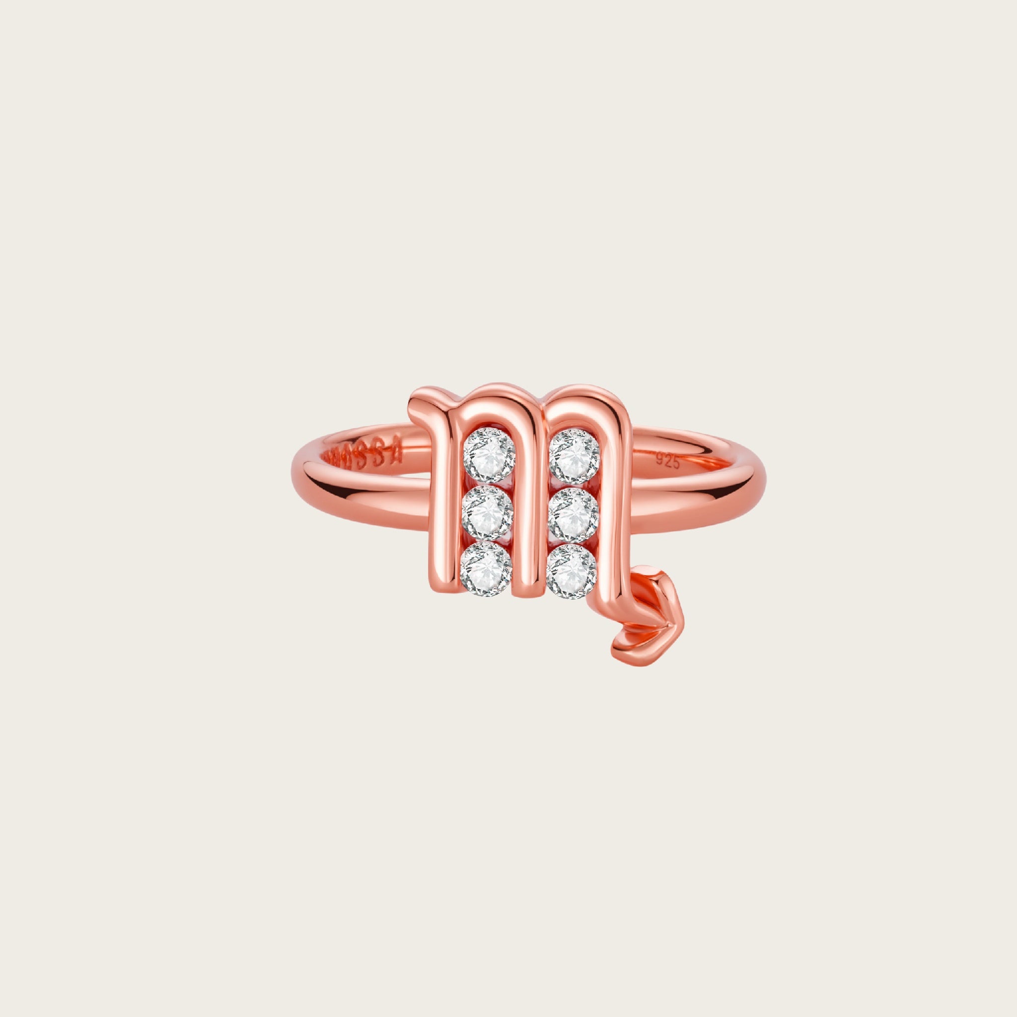 Celestial Whisper - Scorpio Constellation Ring - Your Talisman of Timeless Light