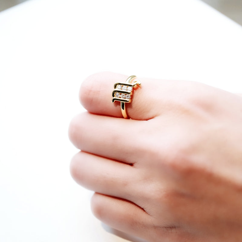 Celestial Whisper - Scorpio Constellation Ring - Your Talisman of Timeless Light