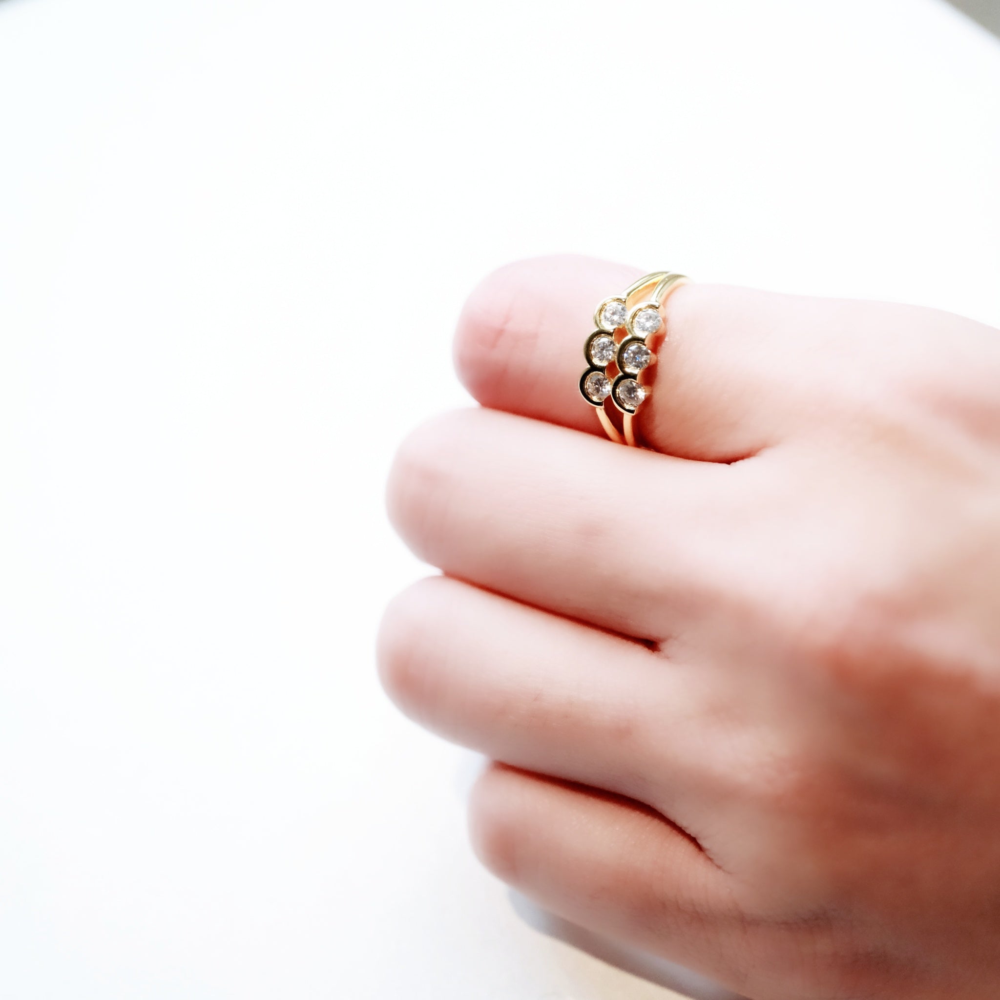Celestial Whisper - Aquarius Constellation Ring - Your Talisman of Timeless Light
