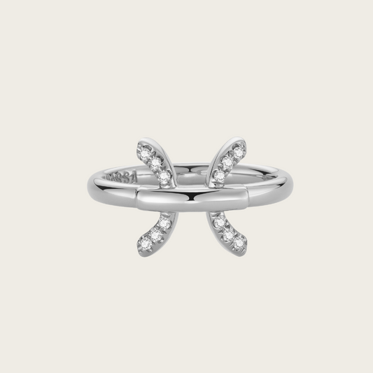Celestial Whisper - Pisces Constellation Ring - Your Talisman of Timeless Light