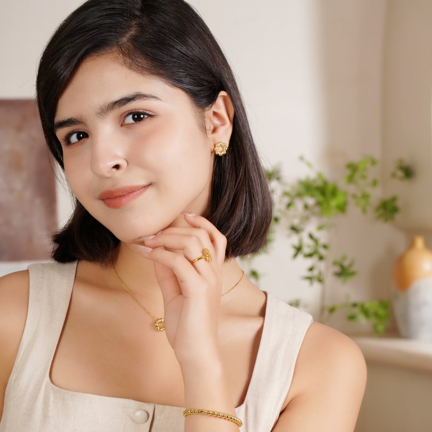 Donut - Donut Earring - A Taste of Minimalist Delight