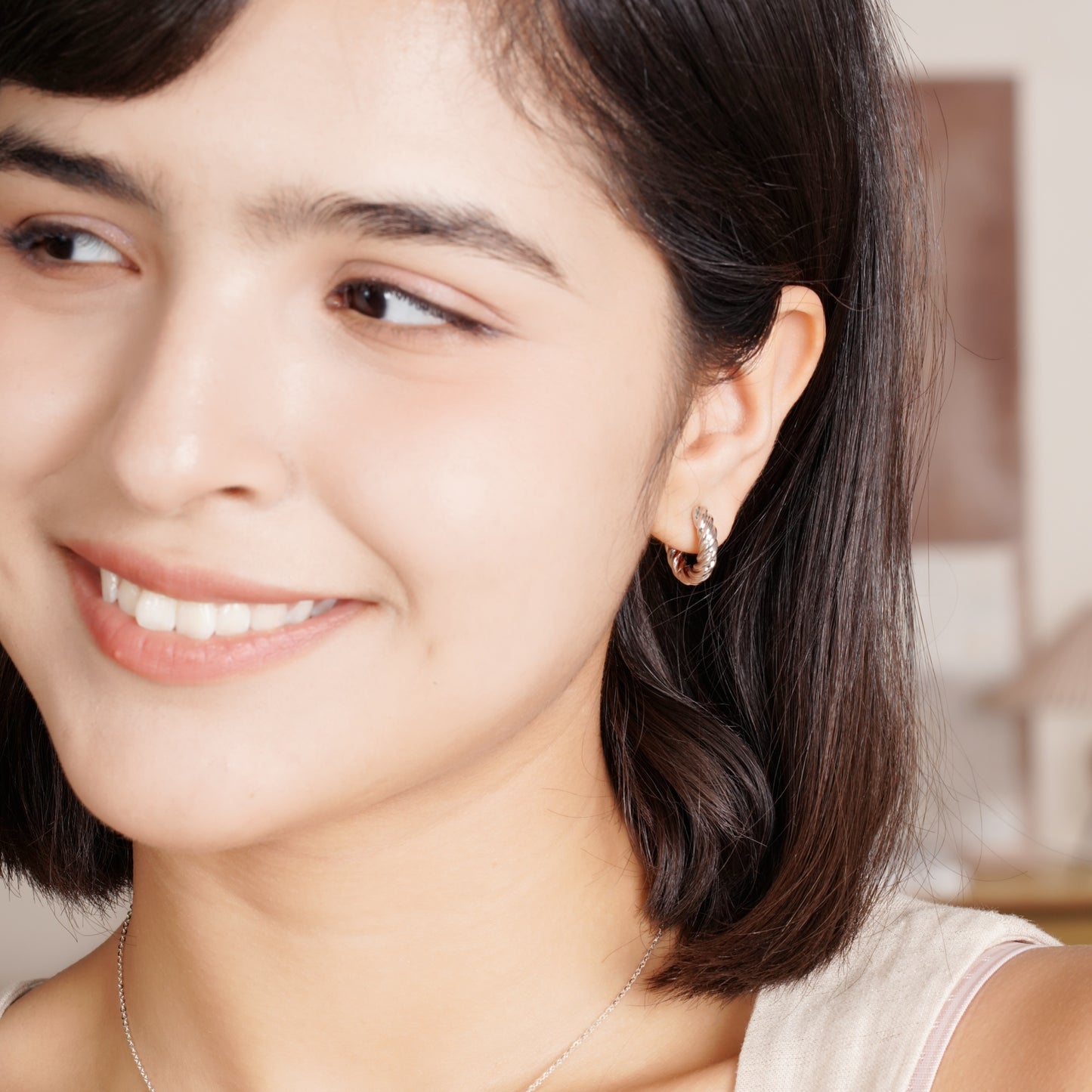 Twist Rope - Twist Rope Earring - Woven with Radiant Elegance