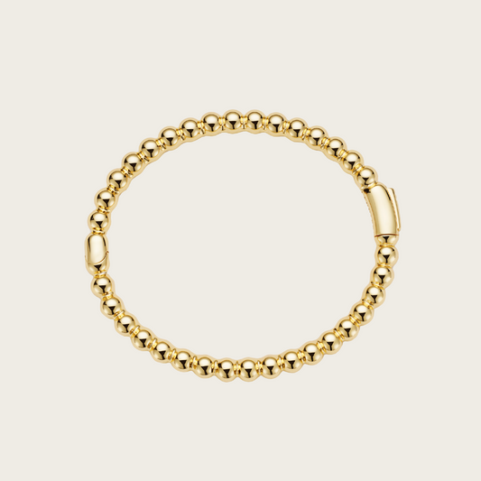 18k Gold Vermeil, High Polish