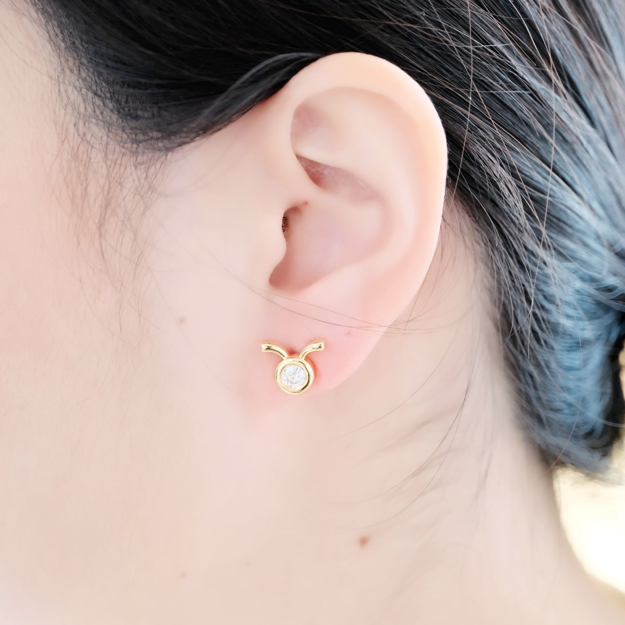 Celestial Whisper - Taurus Constellation Earring - Your Talisman of Timeless Light