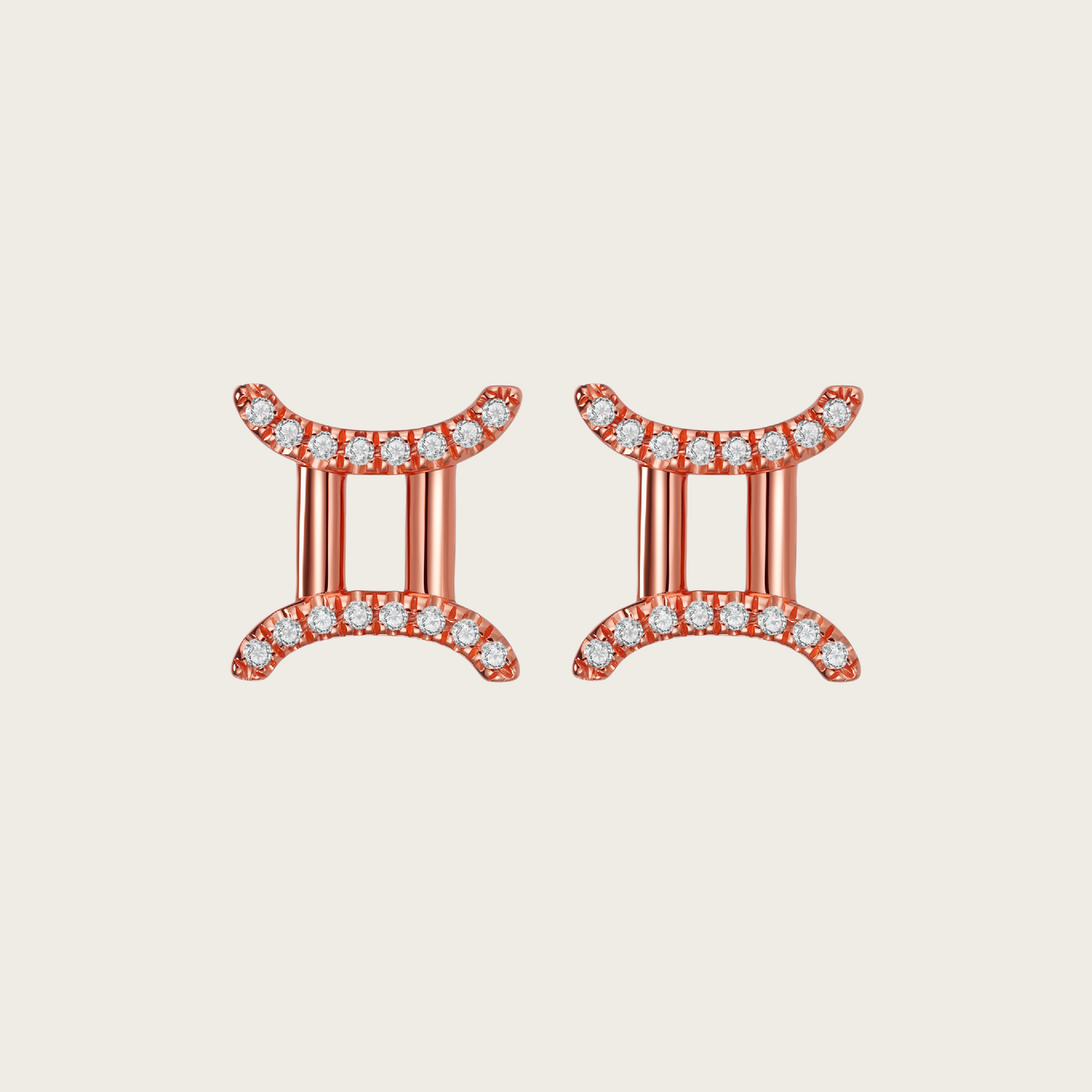 Celestial Whisper - Gemini Constellation Earring - Your Talisman of Timeless Light