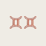 Celestial Whisper - Gemini Constellation Earring - Your Talisman of Timeless Light