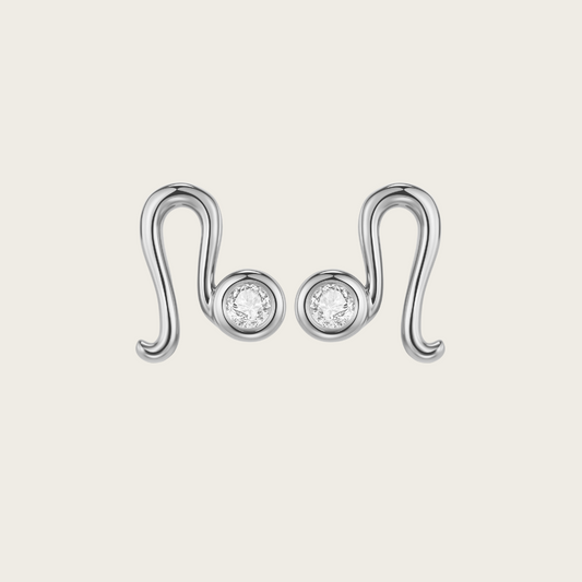 Celestial Whisper - Leo Constellation Earring - Your Talisman of Timeless Light