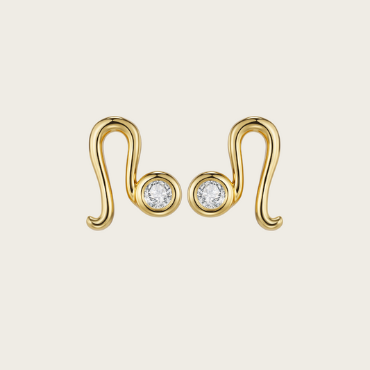 Celestial Whisper - Leo Constellation Earring - Your Talisman of Timeless Light