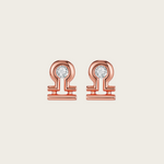 Celestial Whisper - Libra Constellation Earring - Your Talisman of Timeless Light