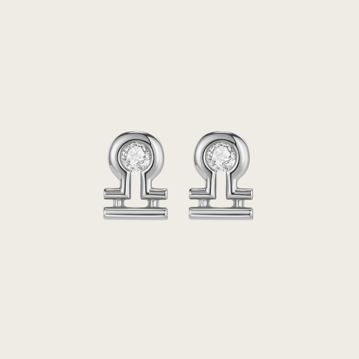 Celestial Whisper - Libra Constellation Earring - Your Talisman of Timeless Light
