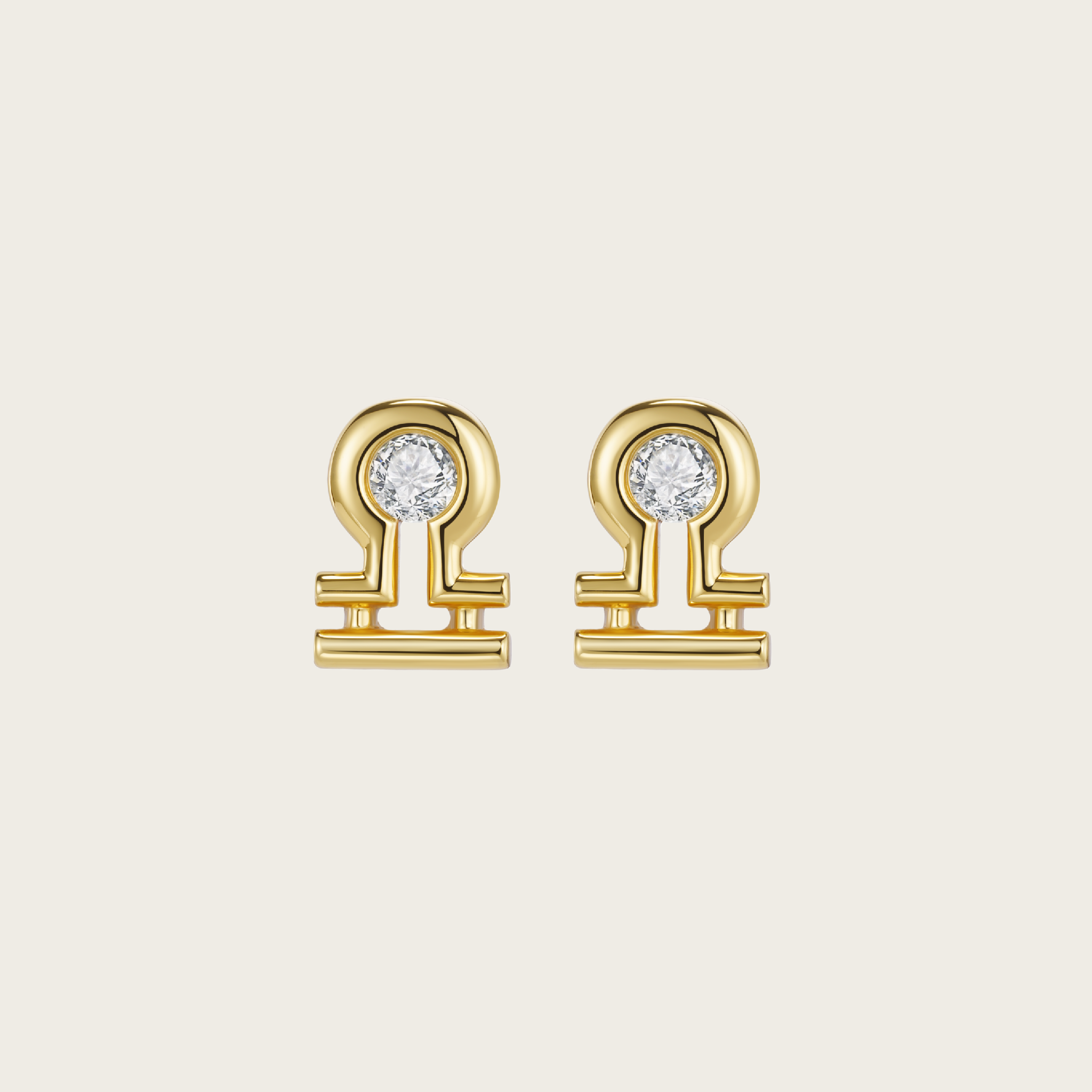 Celestial Whisper - Libra Constellation Earring - Your Talisman of Timeless Light