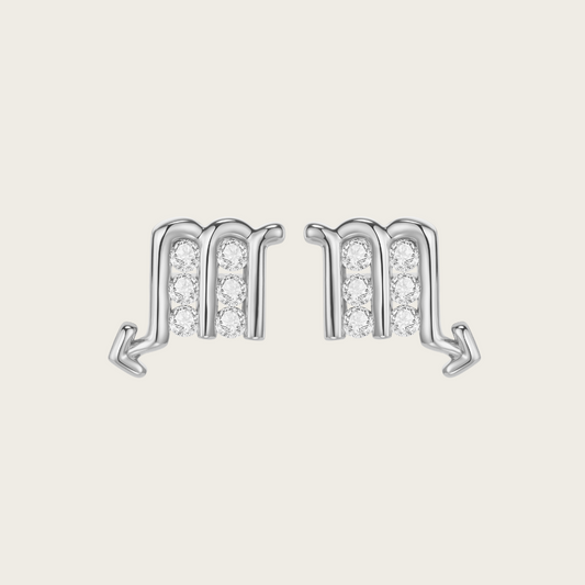 Celestial Whisper - Scorpio Constellation Earring - Your Talisman of Timeless Light