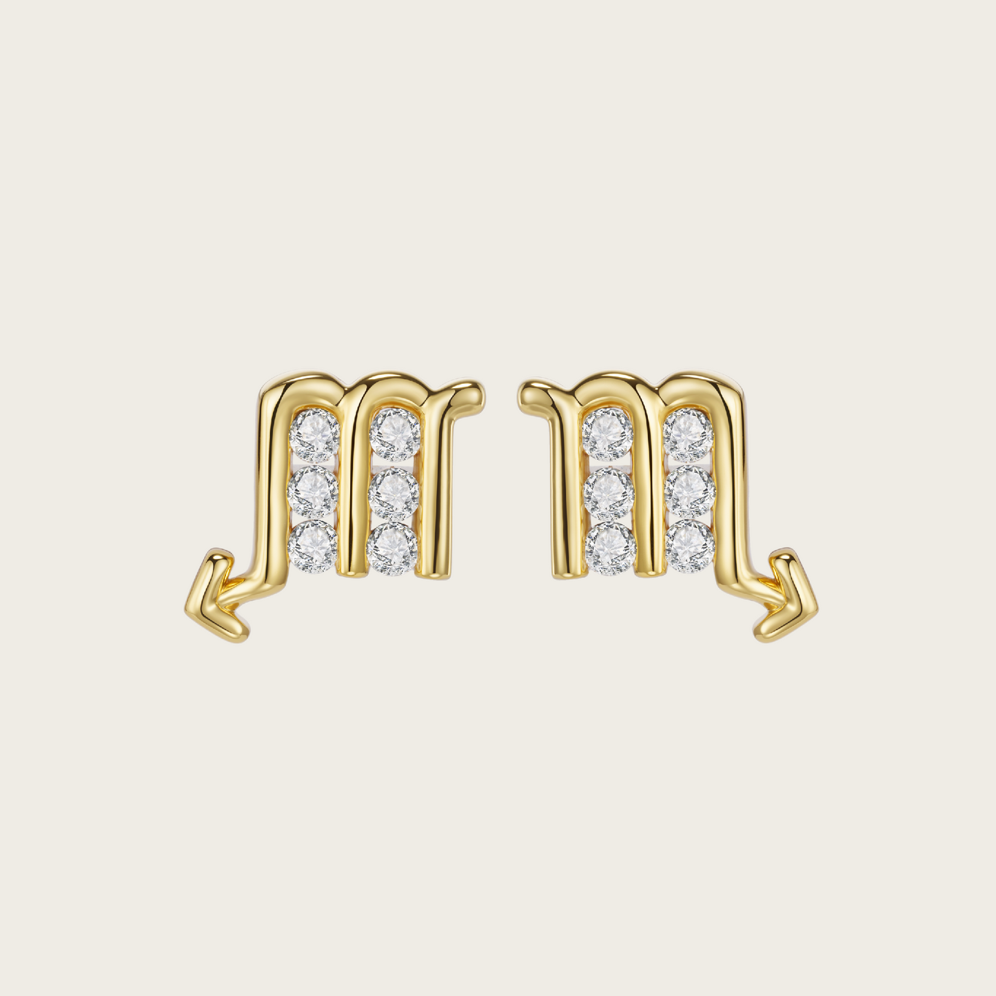Celestial Whisper - Scorpio Constellation Earring - Your Talisman of Timeless Light