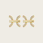 Celestial Whisper - Pisces Constellation Earring - Your Talisman of Timeless Light