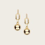 Daily Essential - Geometric Balance Sphere Earrings - Your Daily Starlight Harmony