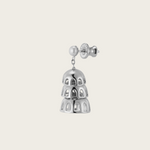 Daily Essential - Rhythmic Tiers Pearl Earrings - Your Daily Starlight Harmony