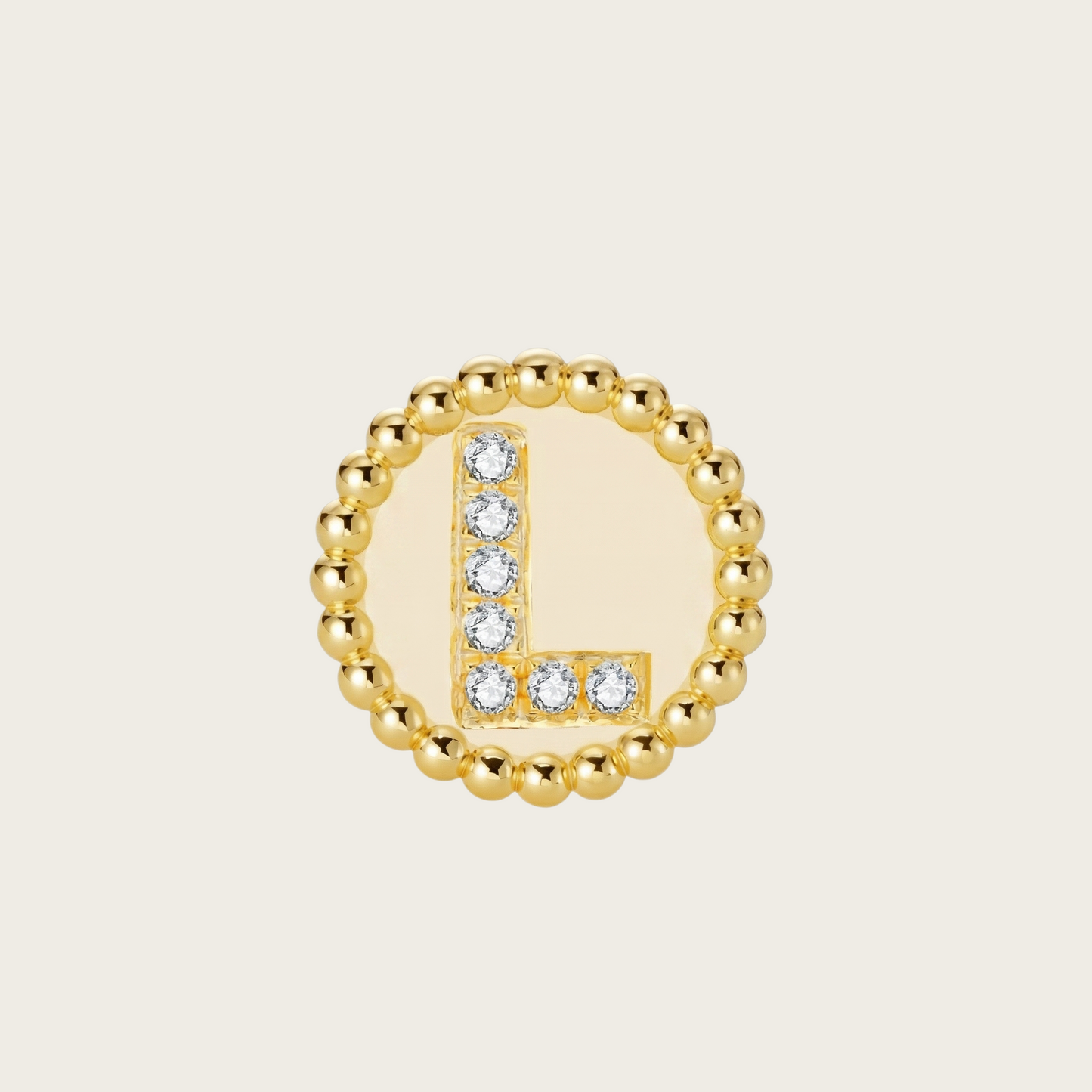18k Gold Vermeil, L