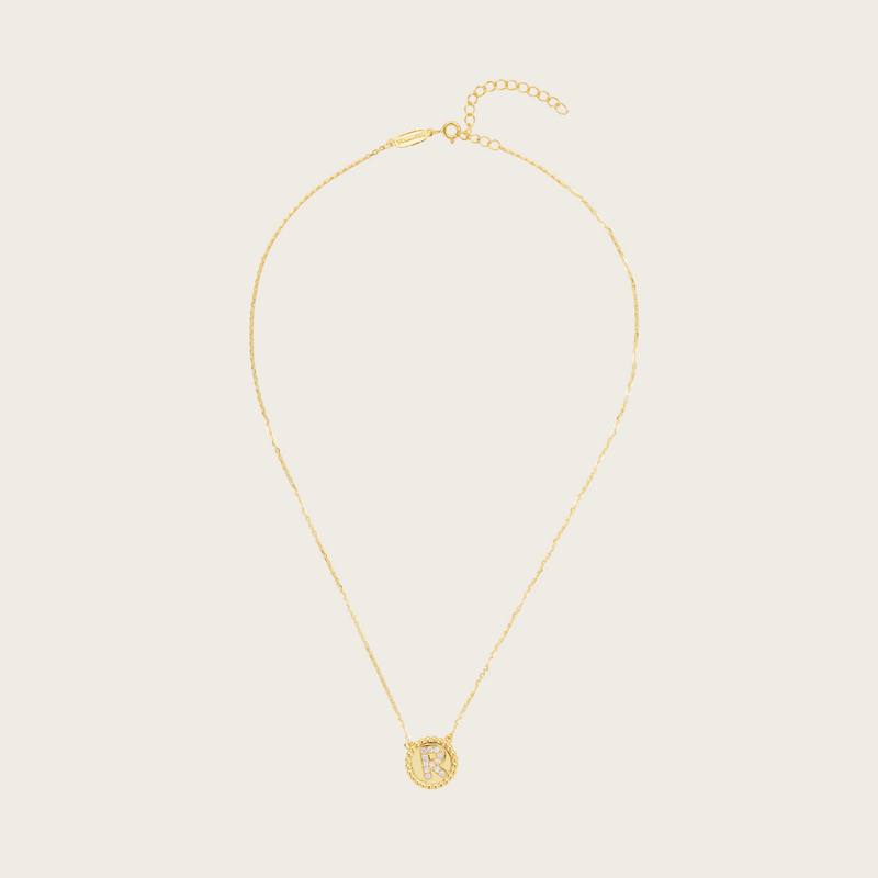 Sweet Alphabet - Initial Necklace - Define Your Own Starlight