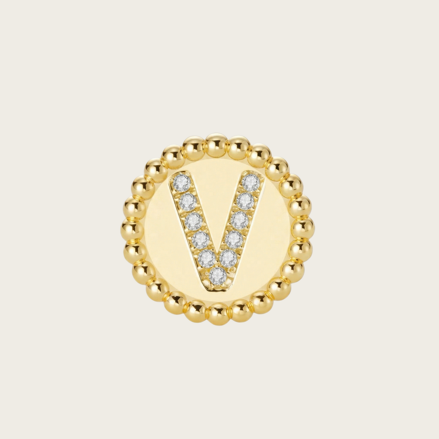 18k Gold Vermeil, V