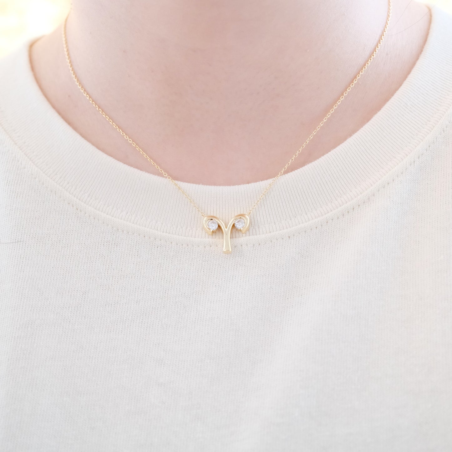 Celestial Whisper - Aries Constellation Necklace - Your Talisman of Timeless Light