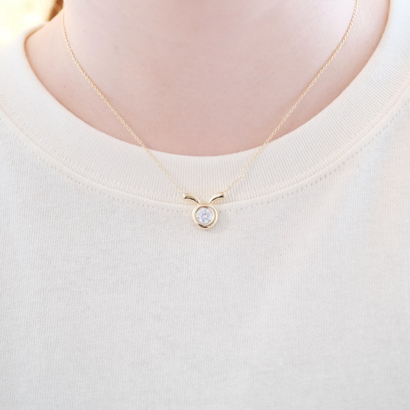 Celestial Whisper - Taurus Constellation Necklace - Your Talisman of Timeless Light