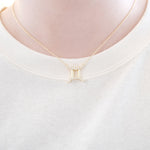 Celestial Whisper - Gemini Constellation Necklace - Your Talisman of Timeless Light