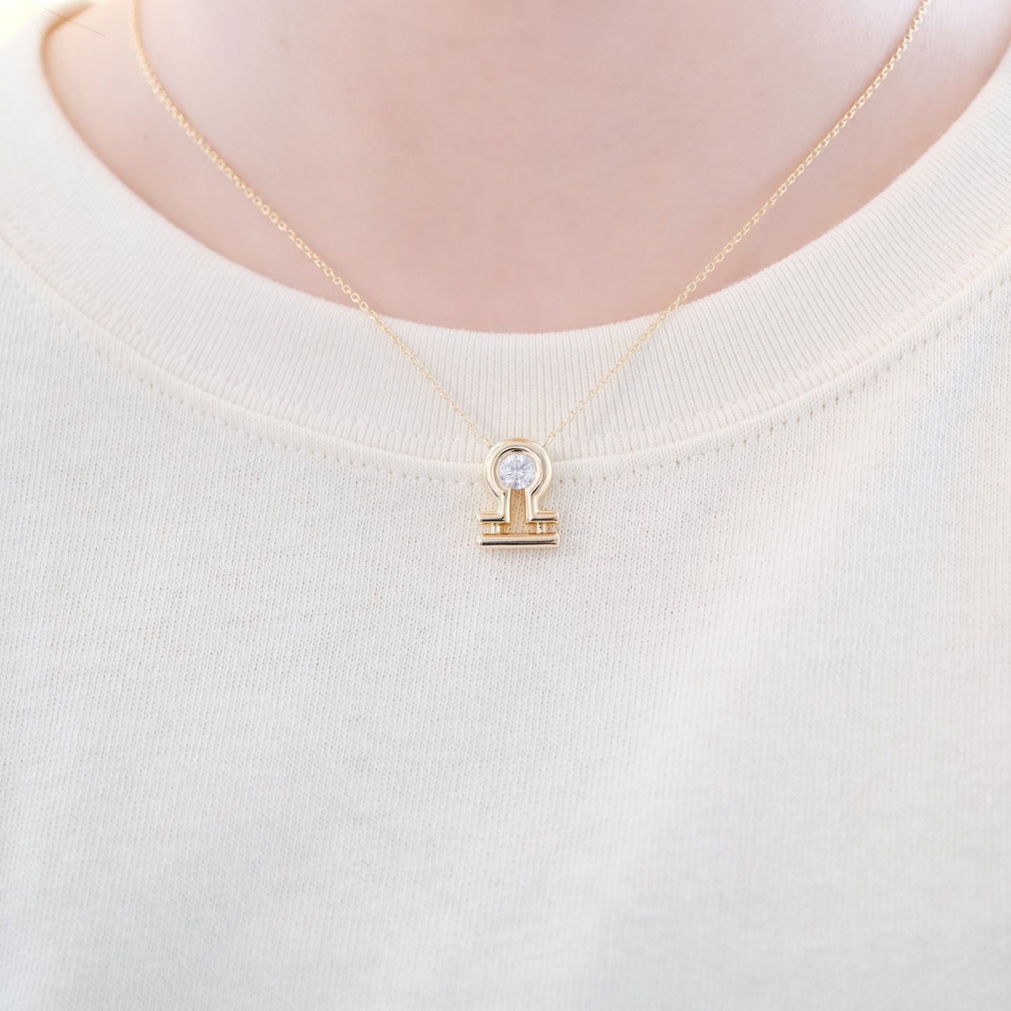 Celestial Whisper - Libra Constellation Necklace - Your Talisman of Timeless Light