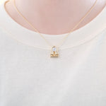Celestial Whisper - Libra Constellation Necklace - Your Talisman of Timeless Light