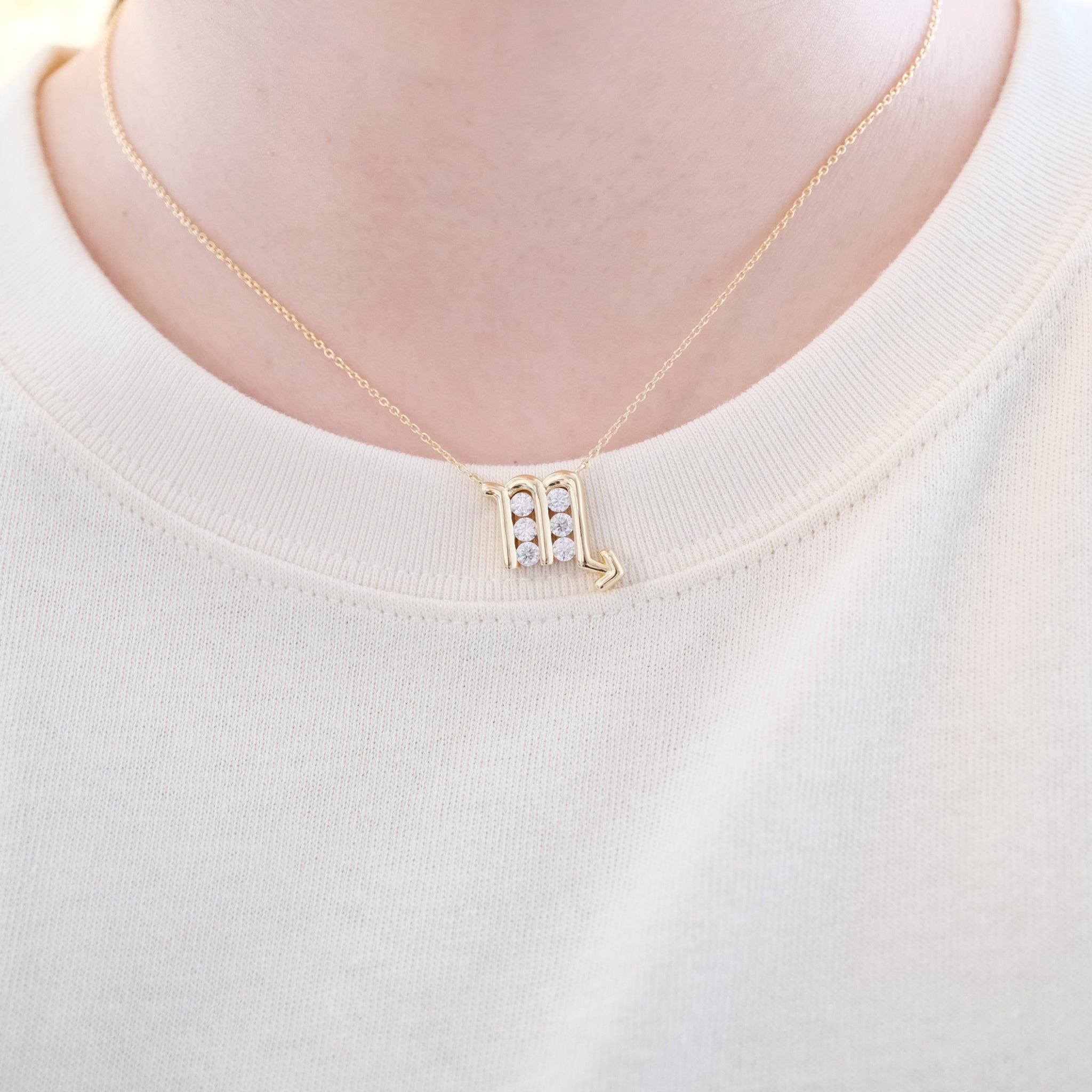 Celestial Whisper - Scorpio Constellation Necklace - Your Talisman of Timeless Light