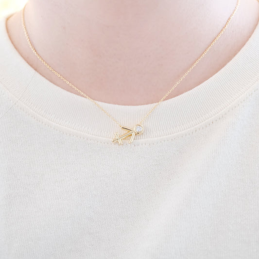 Celestial Whisper - Sagittarius Constellation Necklace - Your Talisman of Timeless Light