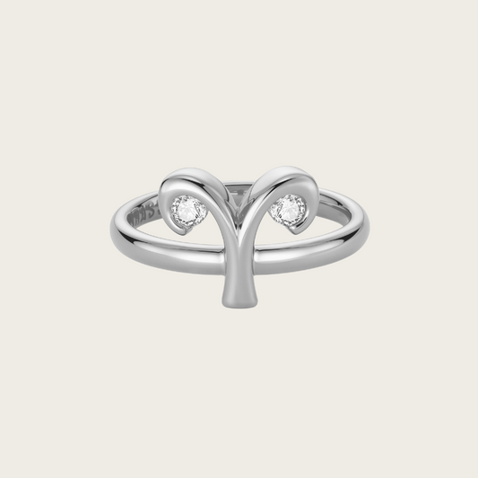 Celestial Whisper - Aries Constellation Ring - Your Talisman of Timeless Light