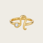 Celestial Whisper - Leo Constellation Ring - Your Talisman of Timeless Light