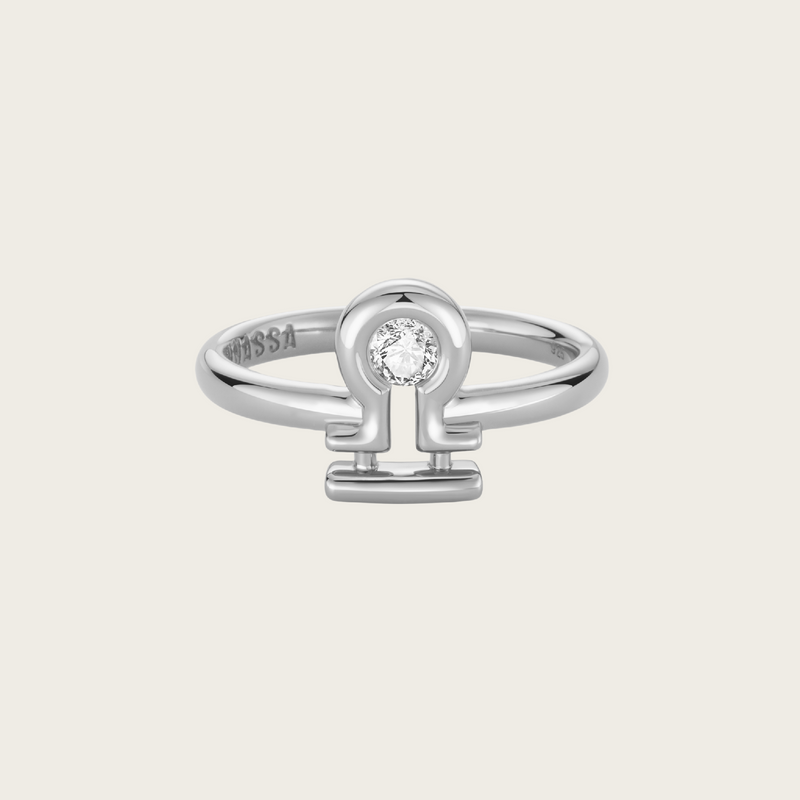 Celestial Whisper - Libra Constellation Ring - Your Talisman of Timeless Light