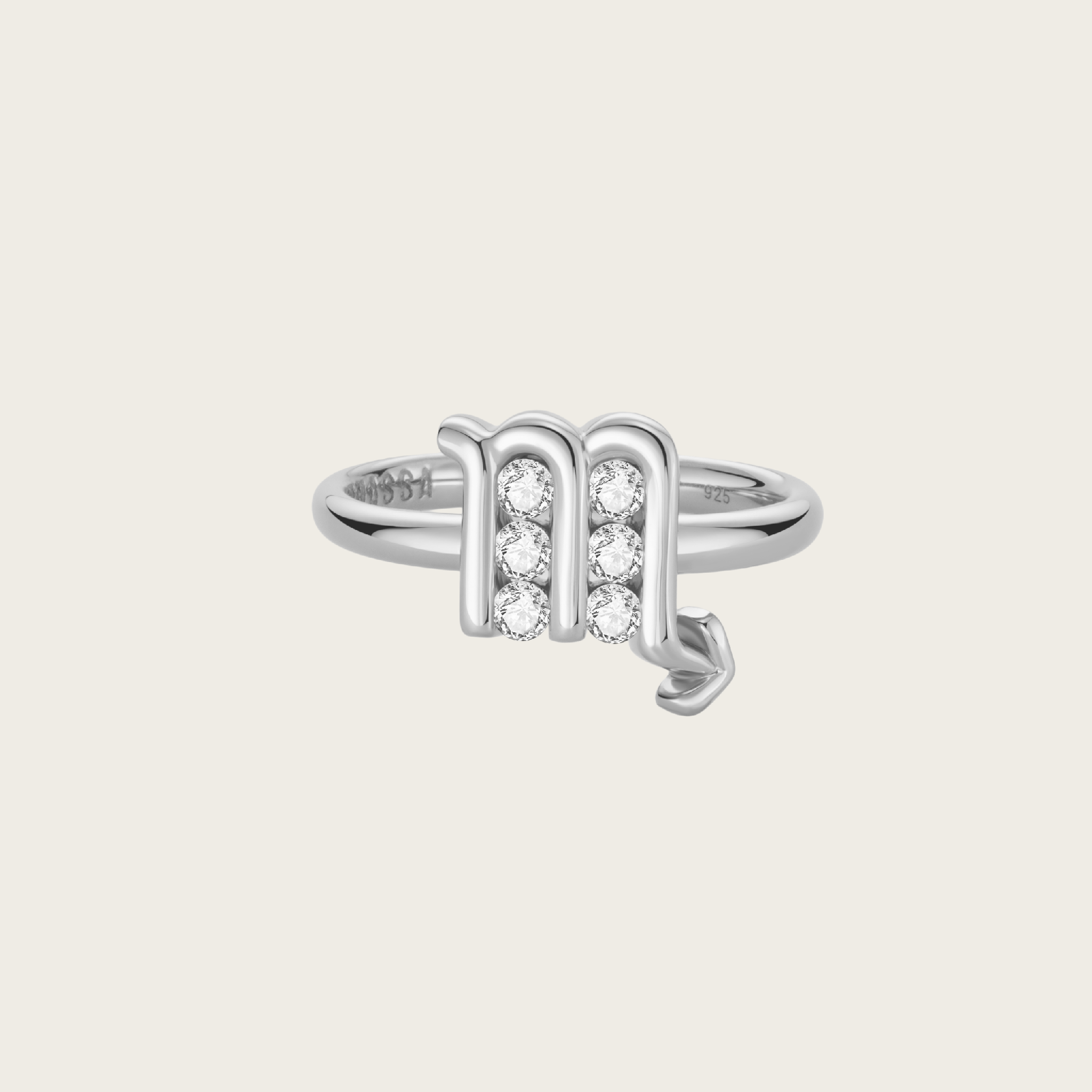 Celestial Whisper - Scorpio Constellation Ring - Your Talisman of Timeless Light