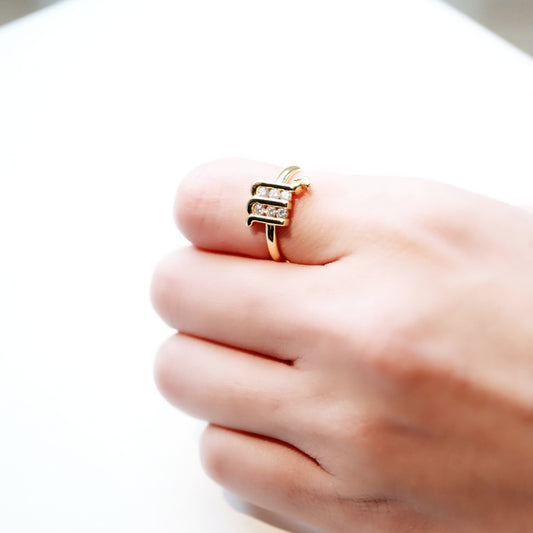 Celestial Whisper - Scorpio Constellation Ring - Your Talisman of Timeless Light