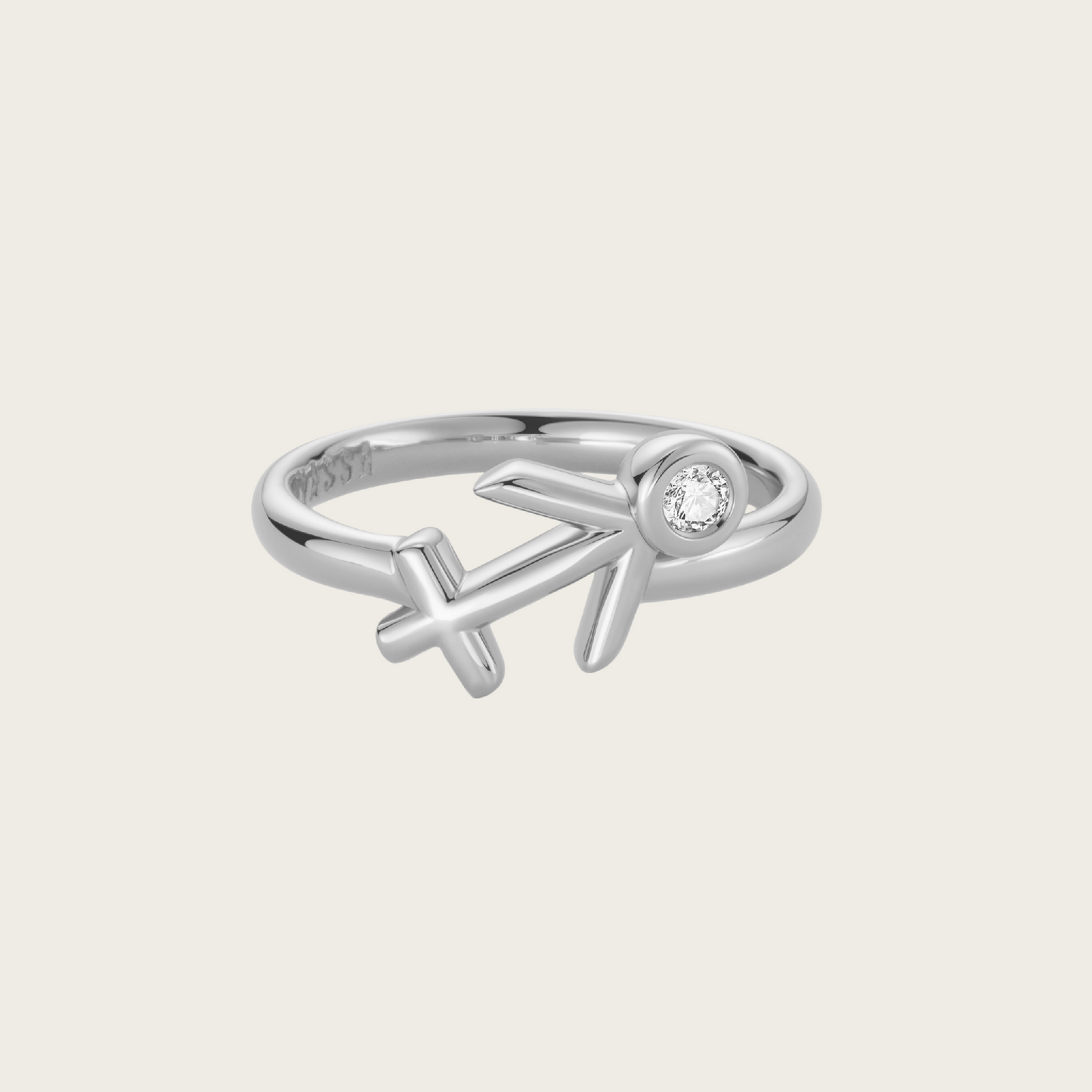 Celestial Whisper - Sagittarius Constellation Ring - Your Talisman of Timeless Light