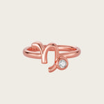Celestial Whisper - Capricorn Constellation Ring - Your Talisman of Timeless Light
