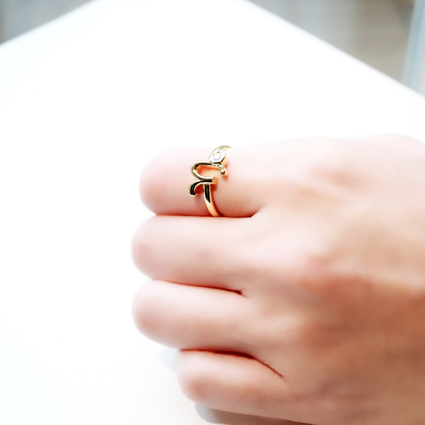 Celestial Whisper - Capricorn Constellation Ring - Your Talisman of Timeless Light
