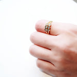 Celestial Whisper - Aquarius Constellation Ring - Your Talisman of Timeless Light