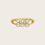 Celestial Whisper - Aquarius Constellation Ring - Your Talisman of Timeless Light