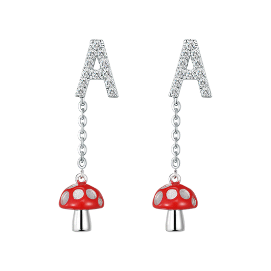 Daily Essential - Charm Letter Earring - Your Personal Starlight Statement
